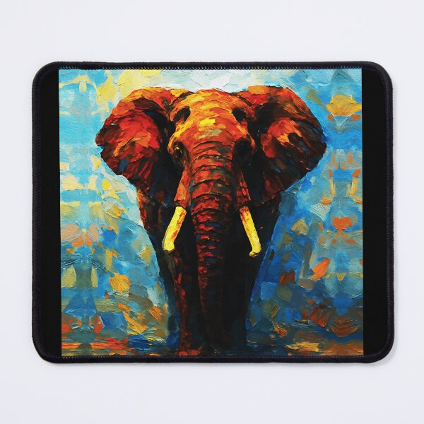 Item preview, Majestic Tusks Sunset Palette Knife designed and sold by RamyGallery.