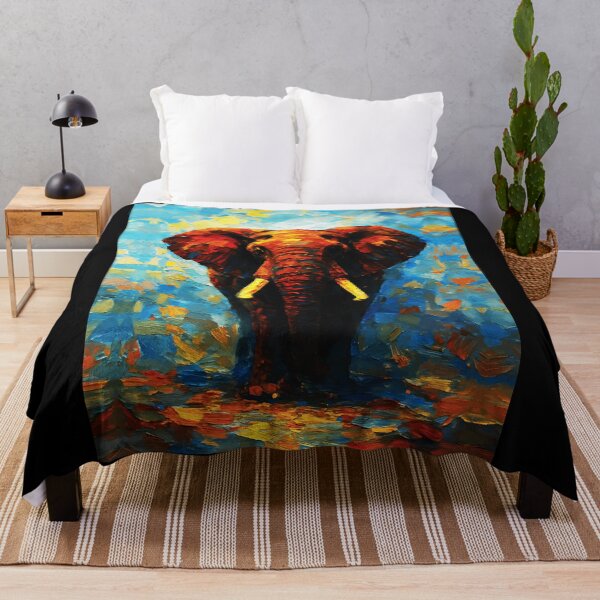 Item preview, Majestic Tusks Sunset Palette Knife designed and sold by RamyGallery.
