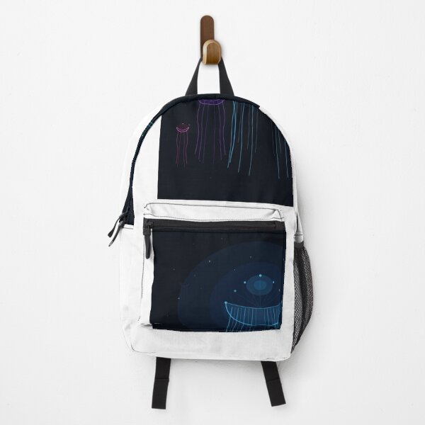 Item preview, Bioluminescent Deep Sea Jellyfish Ocean Art designed and sold by Kupeliemre.