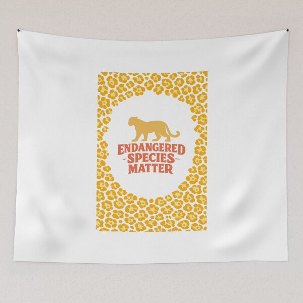 Item preview, Endangered Species Matter – Fair Trade Awareness designed and sold by LuveraxArt.