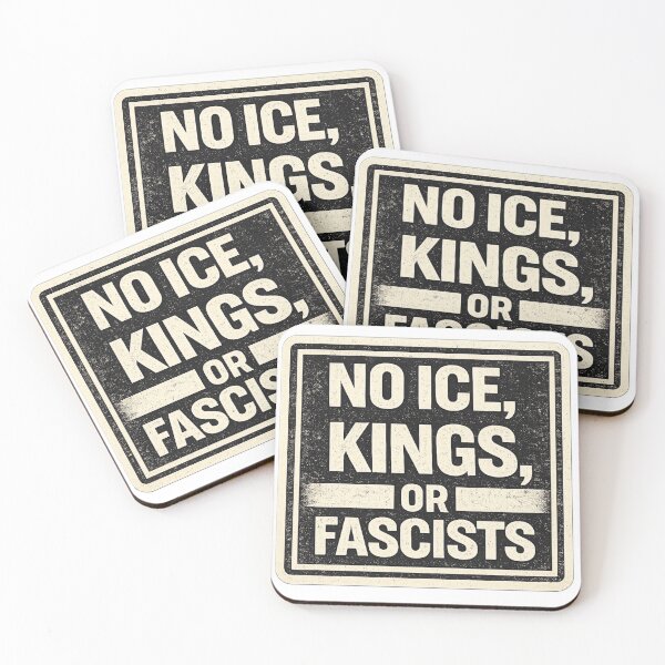 Item preview, No ICE Kings Or Fascists Design designed and sold by Meandmyshop.