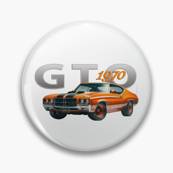 Item preview, VINTAGE 1970 GTO, ORBIT ORANGE, AMERICN MUSCLE CARS designed and sold by classic car craze.