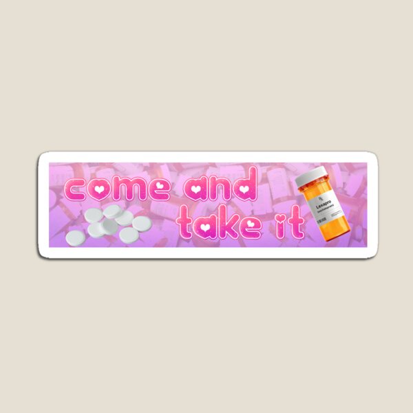 Item preview, Come and Take It Bumper Sticker designed and sold by redheadpegasus.