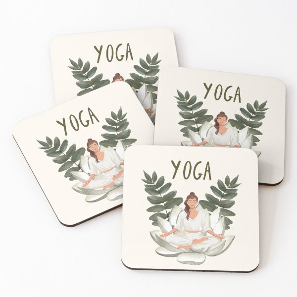 Item preview, Lotus Yoga Pose Art designed and sold by HBBS DESIGNS.