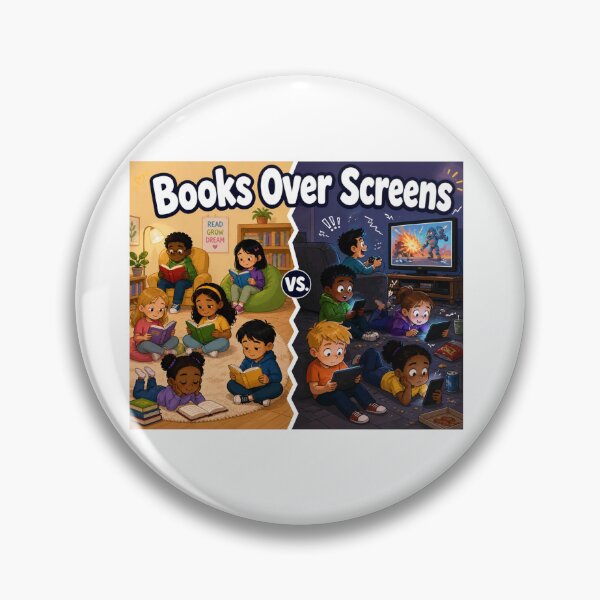 Item preview, Books Over Screens designed and sold by Antuan Simmons.