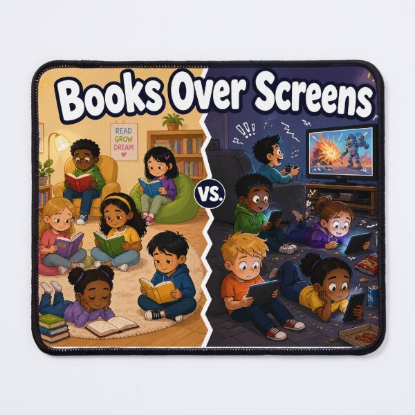 Item preview, Books Over Screens designed and sold by Antuan Simmons.