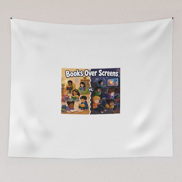 Item preview, Books Over Screens designed and sold by Antuan Simmons.