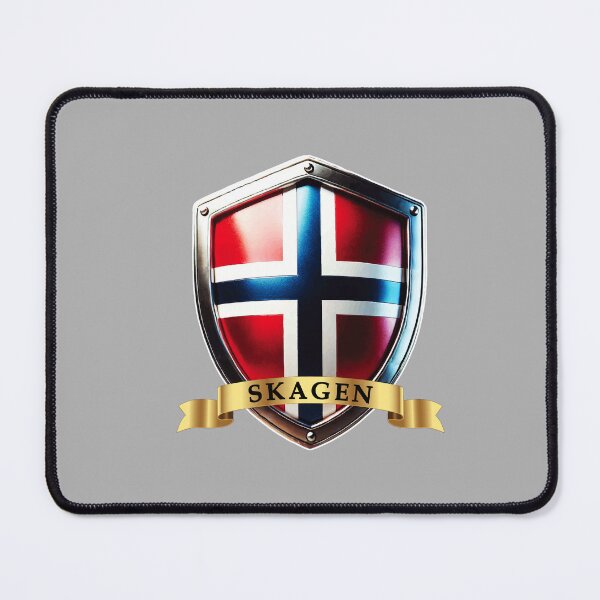 Item preview, Skagen Norway Heritage Emblem Shield designed and sold by Highlandkings.