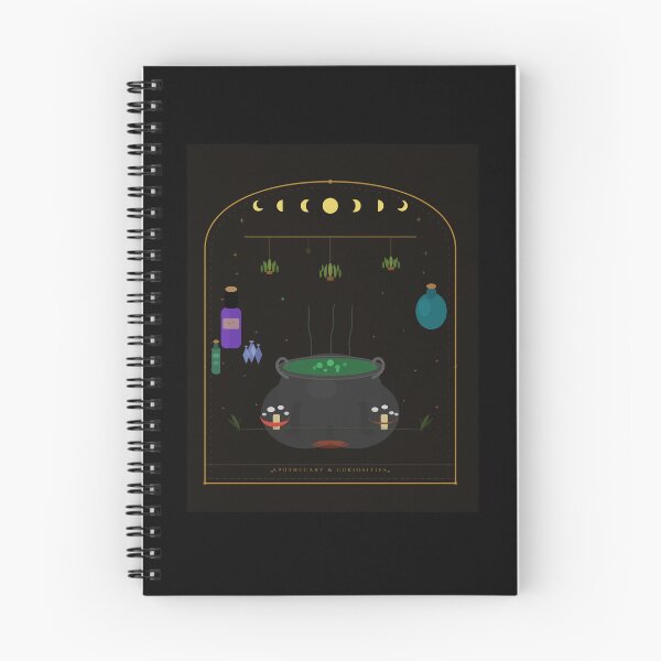 Item preview, Goblincore Witch Kitchen Apothecary Cauldron Art designed and sold by Kupeliemre.