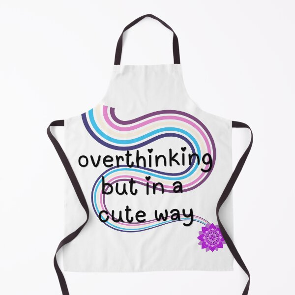 Item preview, Overthinking but Cute designed and sold by LuluDP.