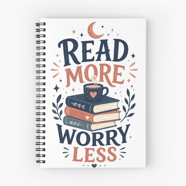Item preview, Read More Worry Less designed and sold by Kurogami13.