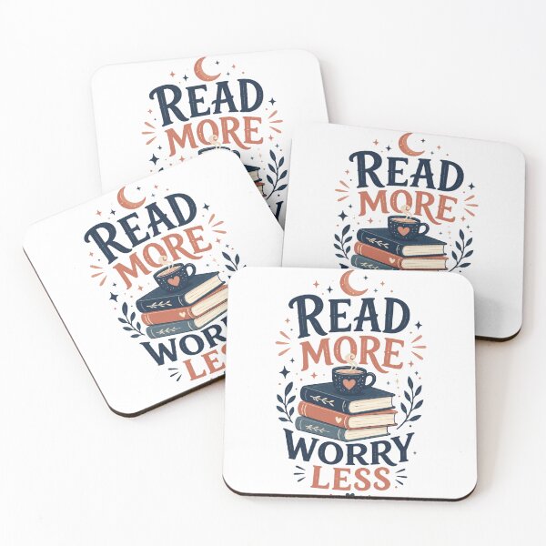 Item preview, Read More Worry Less designed and sold by Kurogami13.