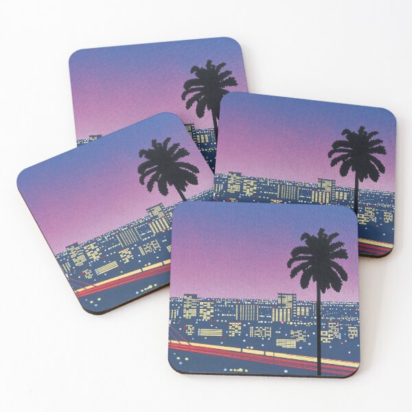 Item preview, Hiroshi Nagai Neon City Sunset designed and sold by LaFabricaArt.