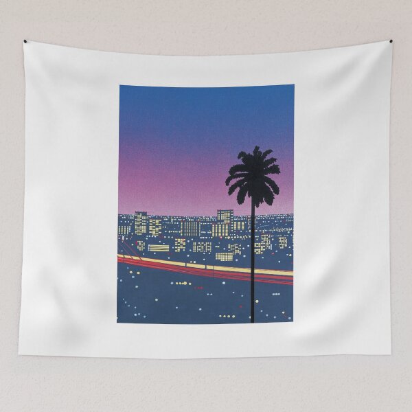Item preview, Hiroshi Nagai Neon City Sunset designed and sold by LaFabricaArt.