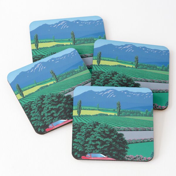 Item preview, Hiroshi Nagai Ferrari Mountain Escape designed and sold by LaFabricaArt.