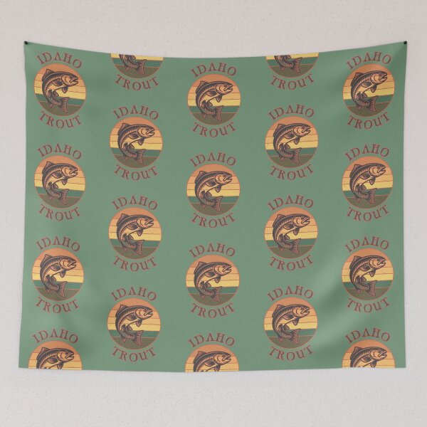 Item preview, Idaho Trout in Vintage Sun designed and sold by joztees.