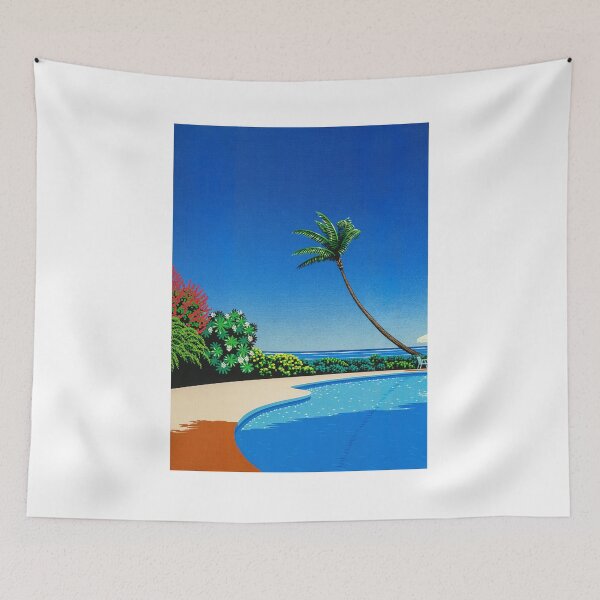 Item preview, Hiroshi Nagai Blue Pool Oasis designed and sold by LaFabricaArt.