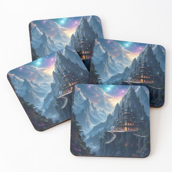 Item preview, Life Among the Clouds, Under the Veil of the Stars (Second Version) designed and sold by KunstGeist.