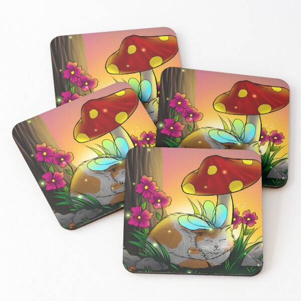 Item preview, Magic Kitten in the Mushroom Forest ✨ designed and sold by Bereeliart.