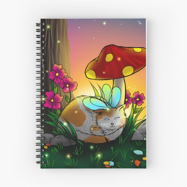 Item preview, Magic Kitten in the Mushroom Forest ✨ designed and sold by Bereeliart.