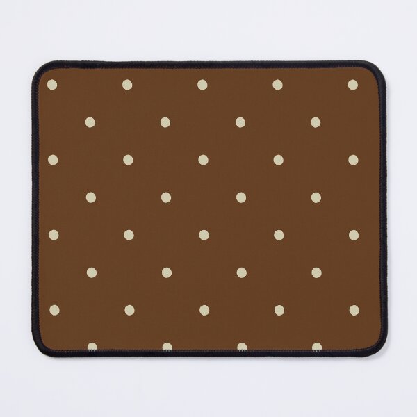 Item preview, Classic Brown Polka Dot Pattern | Retro Chocolate Cream Dotted Design | Espresso and Beige Minimalist Polka Dots | Vintage Neutral Polka Dot Print | Cozy Coffee Brown Dots Pattern designed and sold by VivaFy.