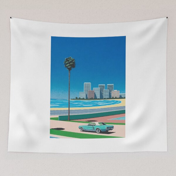 Item preview, Hiroshi Nagai Coastal Mustang City designed and sold by LaFabricaArt.