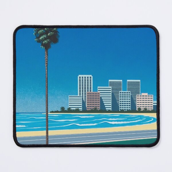 Item preview, Hiroshi Nagai Coastal Mustang City designed and sold by LaFabricaArt.