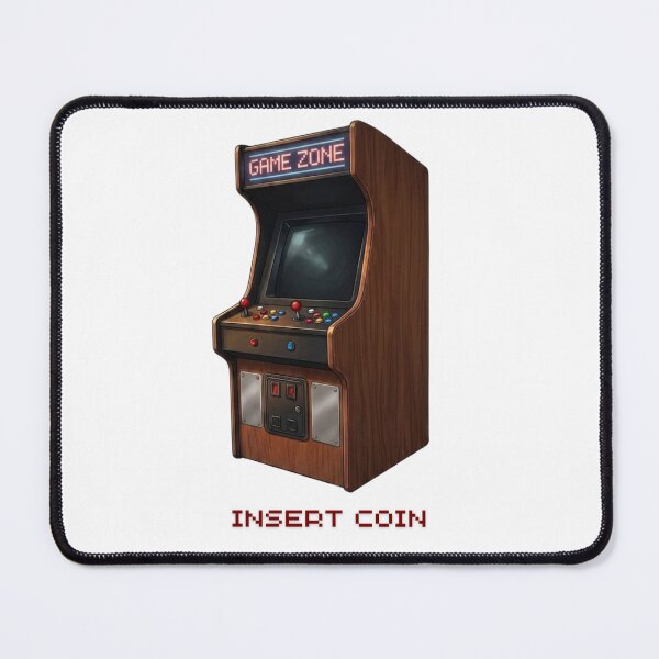 Item preview, Vintage Retro Arcade Machine With Game Zone designed and sold by Retrotech Lab.