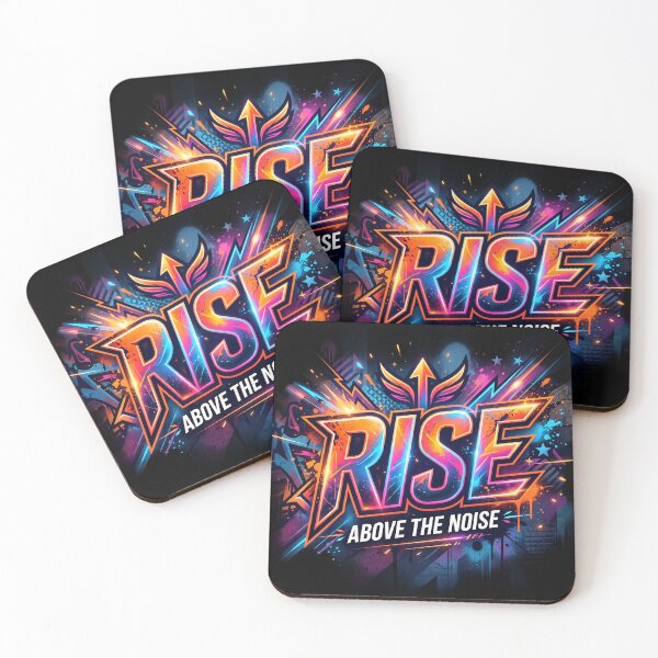 Item preview, Rise Above The Noise Nature Beauty Whimsical  designed and sold by ART ATTACK ZONE.