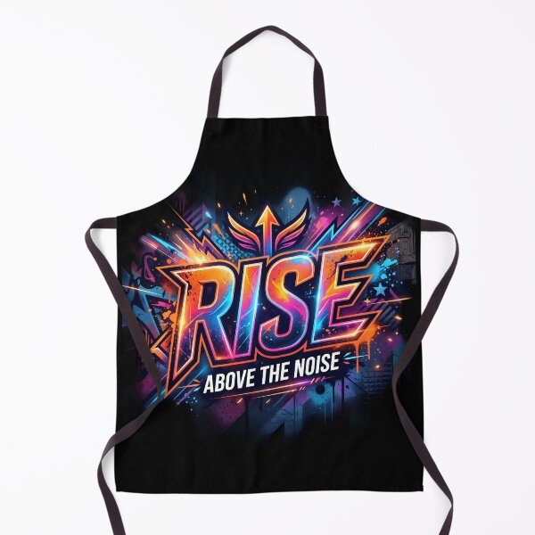 Item preview, Rise Above The Noise Nature Beauty Whimsical designed and sold by ART ATTACK ZONE.