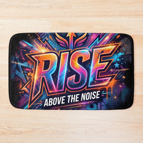 Item preview, Rise Above The Noise Nature Beauty Whimsical  designed and sold by ART ATTACK ZONE.