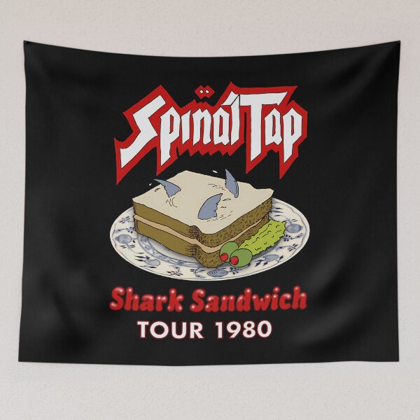 Item preview, Spinal Tap Shark Sandwich Rock The Band 90S designed and sold by FightStamp.