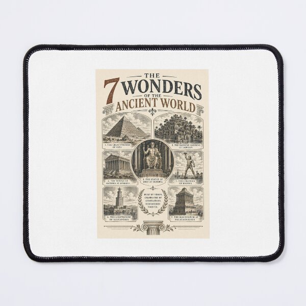 Item preview, The 7 Wonders Of The Ancient World designed and sold by kalebf1999.