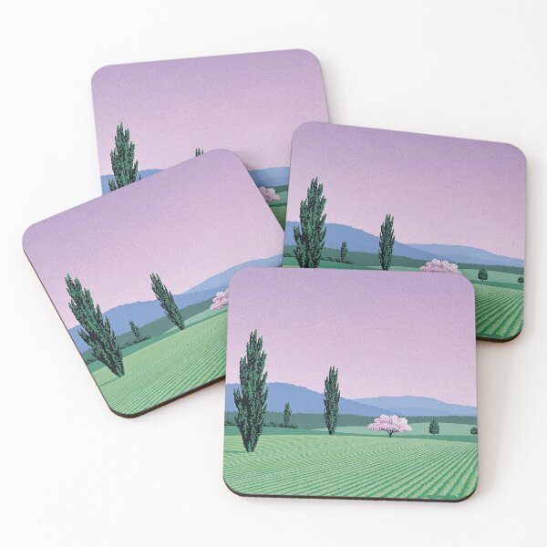 Item preview, Hiroshi Nagai Pastel Countryside Fields designed and sold by LaFabricaArt.