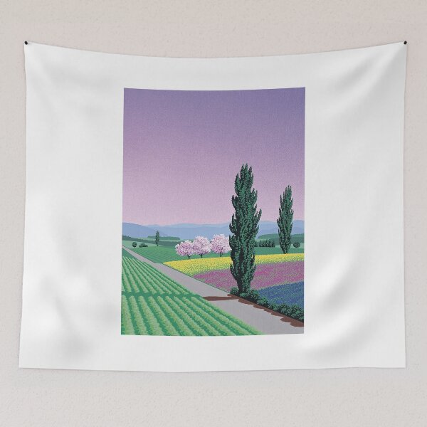 Item preview, Hiroshi Nagai Pastel Flower Road designed and sold by LaFabricaArt.