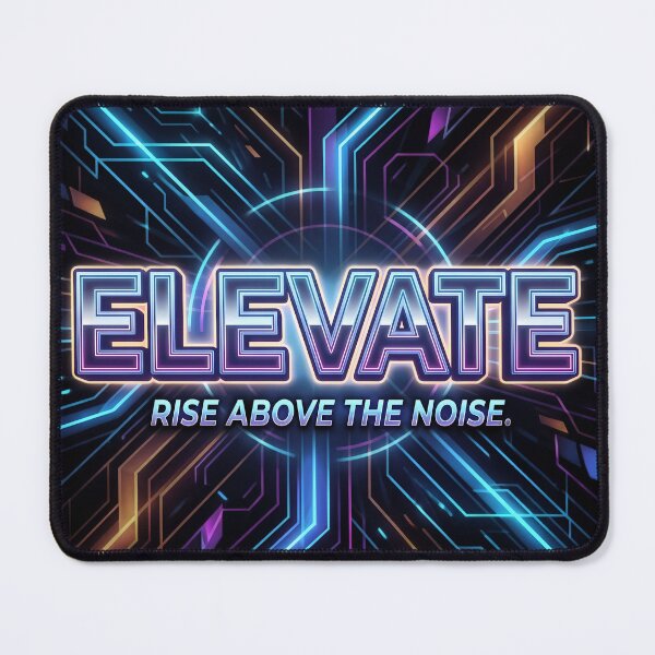 Item preview, Elevate Rise Above The Noise Art Design designed and sold by ART ATTACK ZONE.