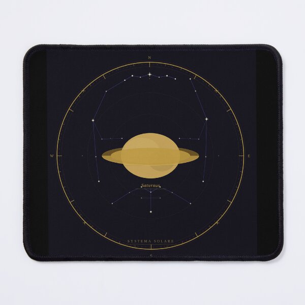 Item preview, Antique Saturn Celestial Chart Astronomy Art designed and sold by Kupeliemre.