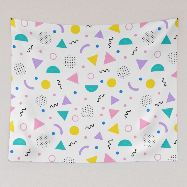 Item preview, 80s and 90s Retro Pop Pattern designed and sold by AeonAcademy.