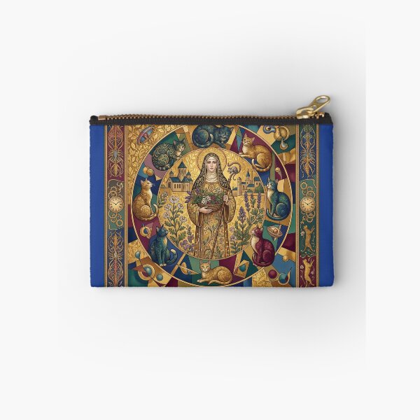 Item preview, Saint Gertrude of Nivelles with cats. designed and sold by Natalia-Vlad.