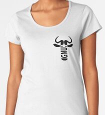 GNU linux logo head Women's Premium T-Shirt