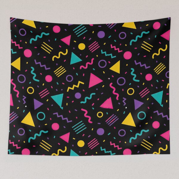 Item preview, 80s and 90s Retro Pop Pattern designed and sold by AeonAcademy.