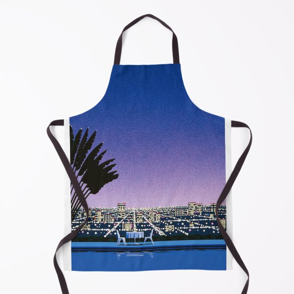 Item preview, Hiroshi Nagai Moonlit City Terrace designed and sold by LaFabricaArt.