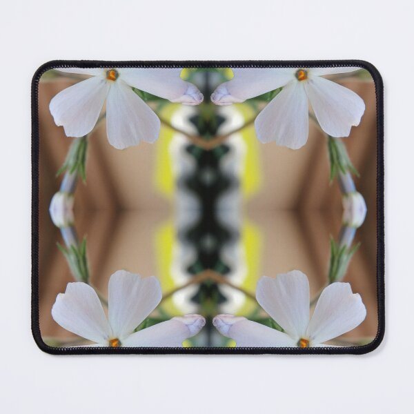 Item preview, White Phlox Floral Pattern – Symmetrical Botanical Design designed and sold by SilentBloomLab.