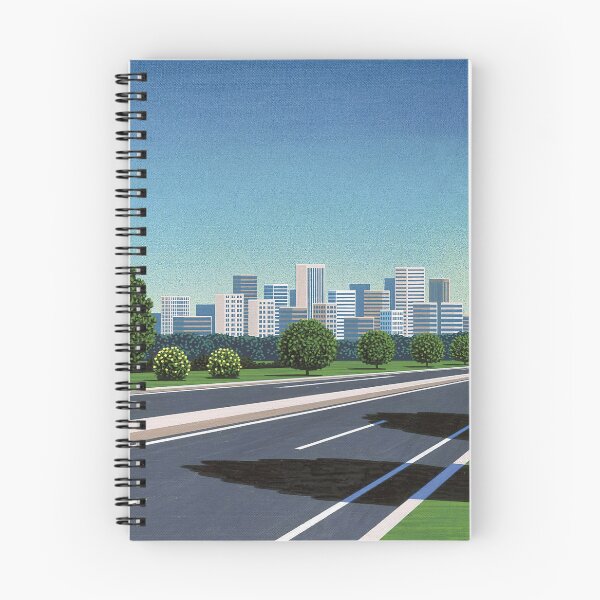 Item preview, Hiroshi Nagai Modern Skyline Road designed and sold by LaFabricaArt.