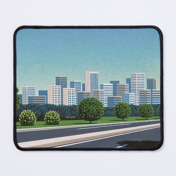 Item preview, Hiroshi Nagai Modern Skyline Road designed and sold by LaFabricaArt.