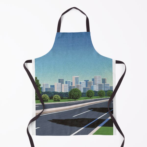 Item preview, Hiroshi Nagai Modern Skyline Road designed and sold by LaFabricaArt.