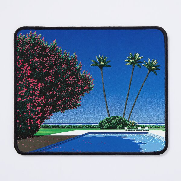 Item preview, Hiroshi Nagai Midnight Pool Garden designed and sold by LaFabricaArt.