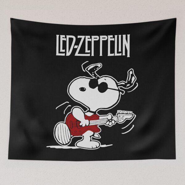 Aperçu de l'œuvre Snoopy Zeppelin créée et vendue par FightStamp.