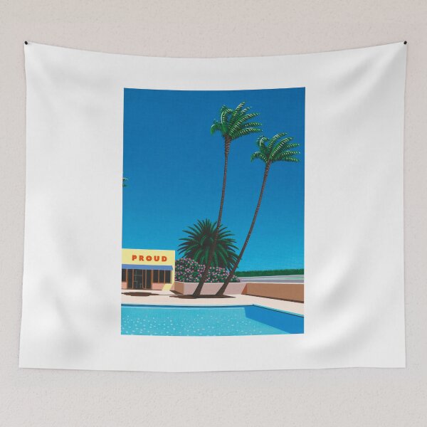 Item preview, Hiroshi Nagai Proud Pool Palms designed and sold by LaFabricaArt.