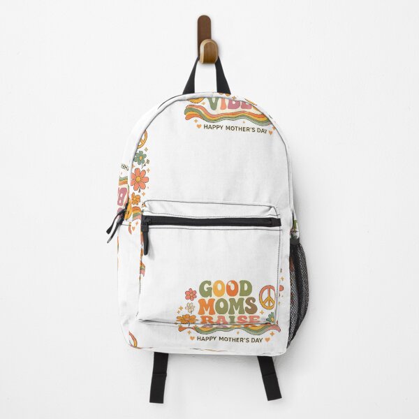 Item preview, Good Moms Raise Good Vibes designed and sold by FEEL GOOD CLUB DESIGNS.